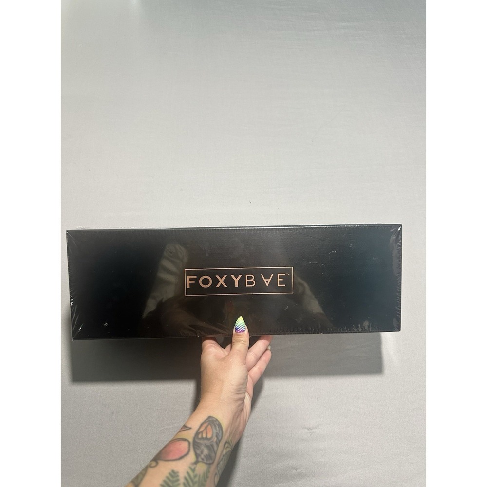 FoxyBae Rose Gold Black  All in one Blowout Dryer Brush 1000W  NEW IN BOX $189